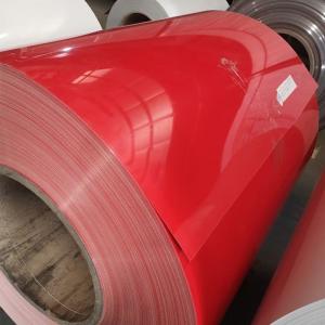 Quality OEM Aluminum Alloy Coil 8-25 Microns Coating Smooth Painted Finish wholesale