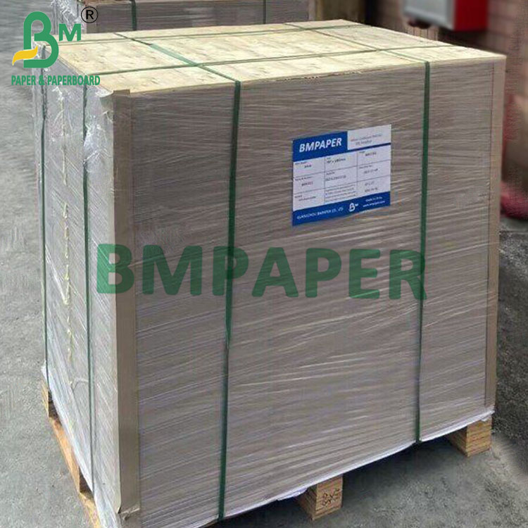 1mm 820gsm 2sides White Coated Laminated Paperboard With Grey Middle Duplex Board