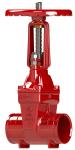 UL Certified Epoxy Coated Fm Gate Valve ANSI / UL / FM Standards