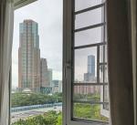 Double Glazed Aluminum Swing Window Customized Swing Glass Window