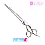 Ergonomic Handle 8" Pet Grooming Shears F3