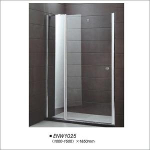 Quality Wet Room Shower Screen Customerized Size , Pivot Door Shower Screen Framed wholesale