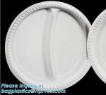 Eco-Friendly biodegradable compostable sugarcane bagasse 7inch food plate