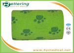 Dog paw printing Veterinary Non Woven Self Adhesive Flexible Wrapping Bandage