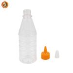 Reusable Plastic Squeeze Sauce Bottle BPA Free Condiment Squeeze Bottle