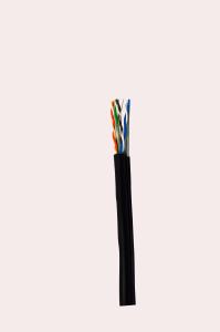 Quality Outdoor Cat5e Utp Cable With Messenger , Cat5e Network Ethernet Cable wholesale