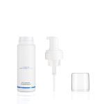 180ml Oem Cosmetic Foam Pump Bottles Pet Plastic Bottle With Cleaning Brush
