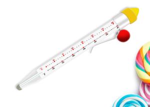 Quality Liquid Cooking Candy Thermometer Glass Deep Fry Thermometer Heat Resistance wholesale