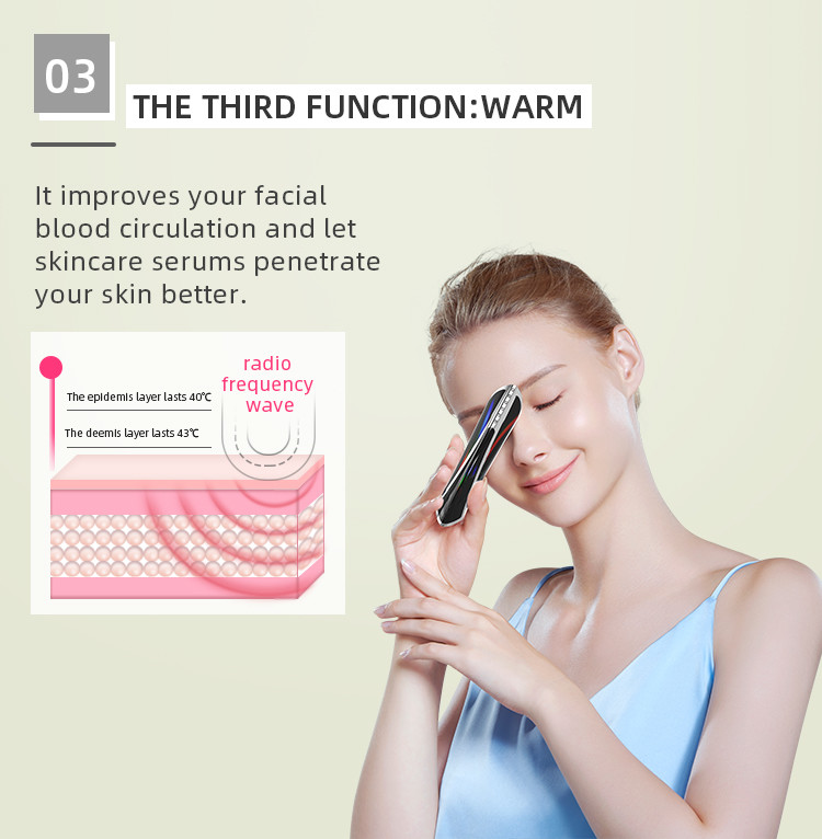 impulse current Tighten eye muscle eye cream massage tool