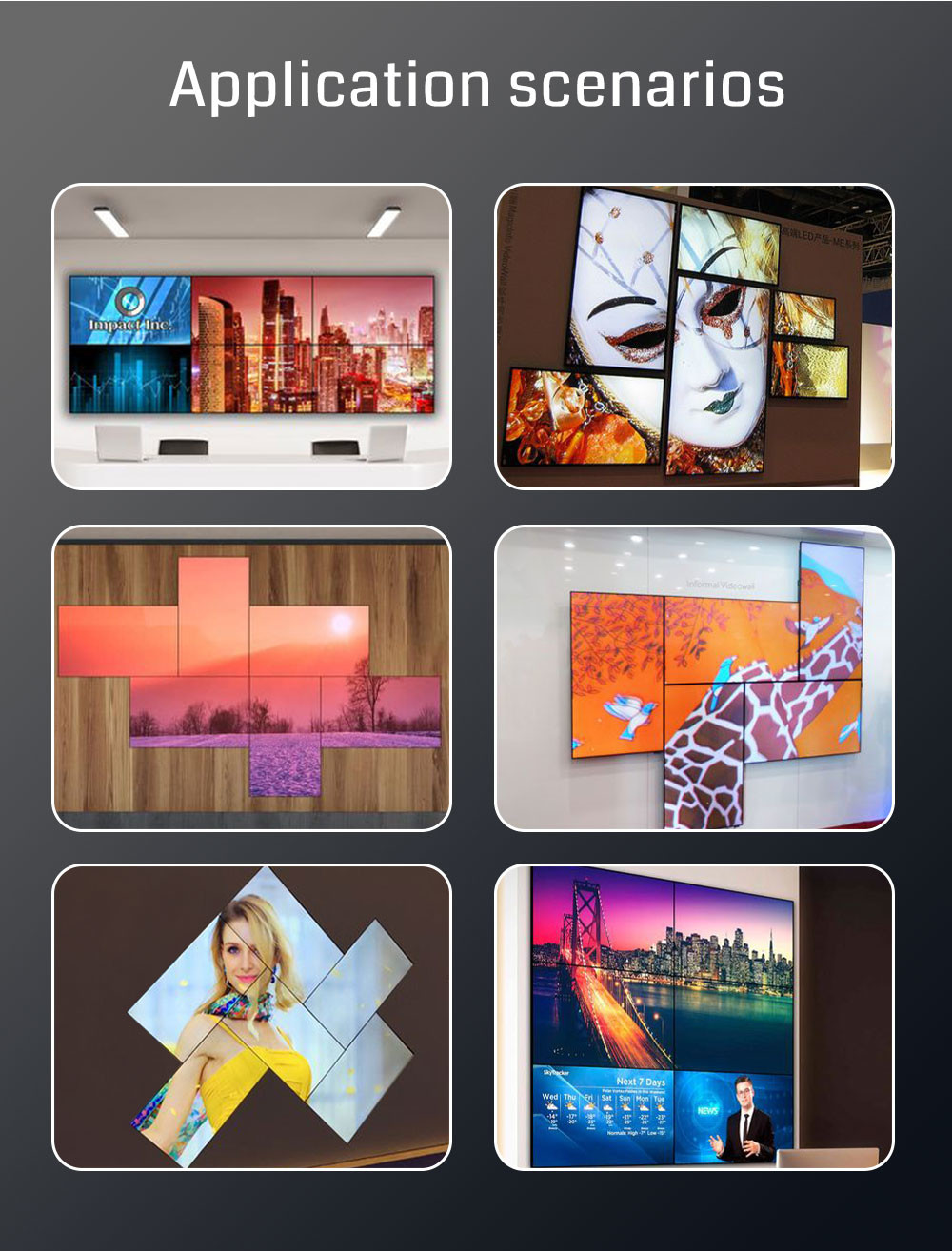 Bitvisus Creative Splicing 8K60 PIP Cropping Zoom Point to Point LCD LED Video Wall Processor