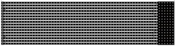 Outdoor led curtain led display, led strip led display, Outdoor media facade LED