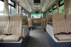 Quality 13 Seater Cummins Engine VIP Airport Shuttle Bus Luxury Coach Bus wholesale