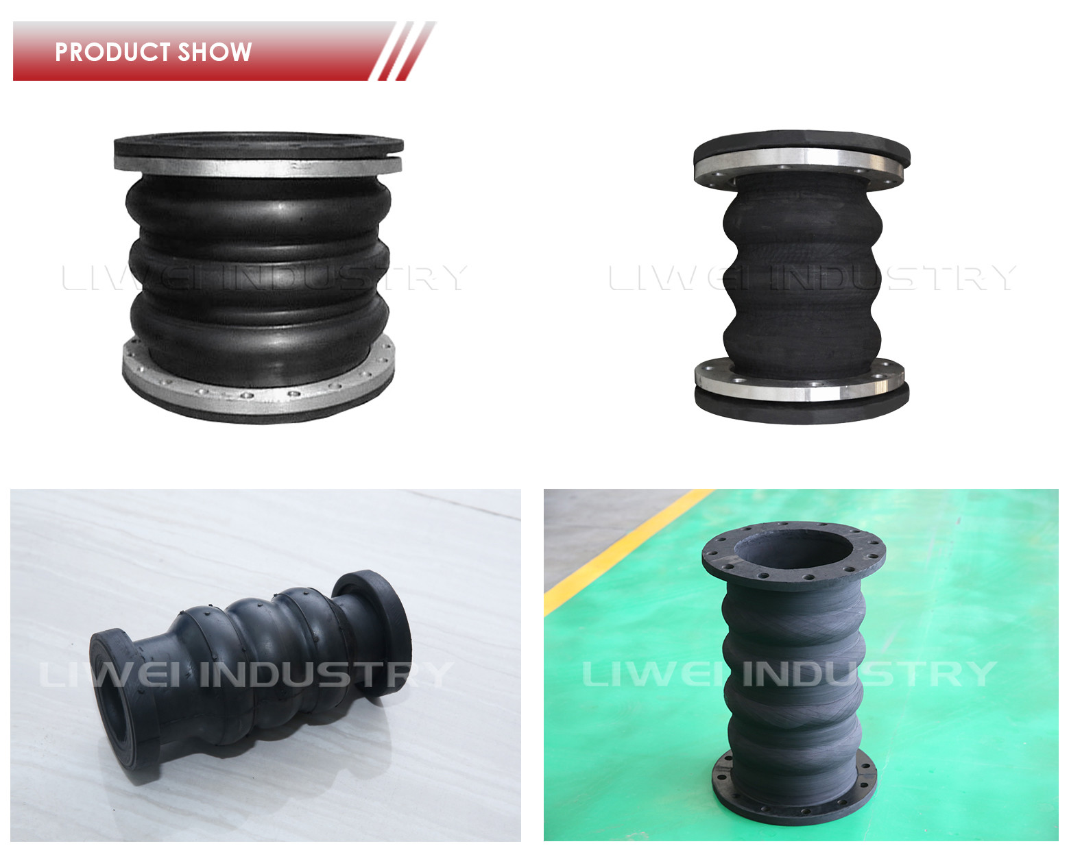 Winding Four Ball Flexible Rubber Joint Wear-Resistant And Corrosion-Resistant