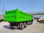 Green Color Sinotruk HOWO 8*4 Dump Truck Used Truck with DOT Certified 12.00r20
