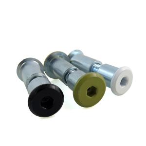 Quality Customizable Stainless Steel Chicago Screws Hex Socket Metal Screw Fastener wholesale