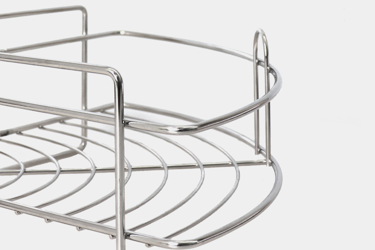 Nano WGO Corner Shower Caddy Rust Proof 10.1cm High Suction Fixed