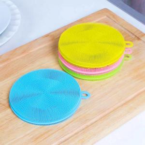 Quality Home And Kitchen Silicone Kitchen Brush Sponge Soft Silicone Kitchen Accessories wholesale