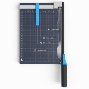Quality 12.5 Inches Paper Guillotine Cutter , A4 Paper Trimmer Steel Base wholesale