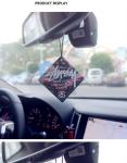Hunging Absorbent Paper Board Air Freshener Scented Logo Printing