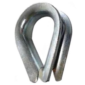 Quality Type A Wire Rope Thimble Galvanized Carbon Steel DIN6899 M2.5 To M26 wholesale