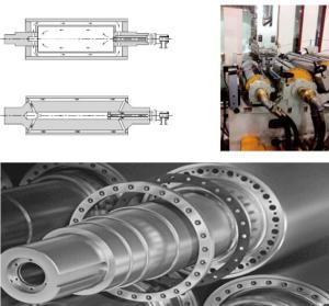 Quality Customized Heat Transfer Rollers High Temperature Resistant Cylinder Heating wholesale