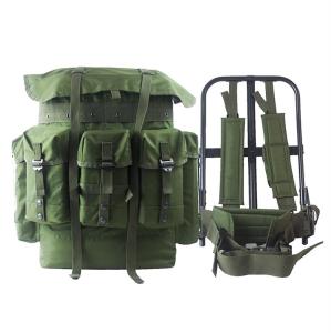 Quality Unisex Oxford Outdoor Training Backpack With Metal Holder For Outdoor Exploration wholesale