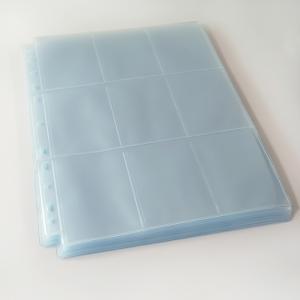 Quality Tcg Clear Pocket Pages 9PP 002 Cpp 9 Pocket Trading Card Pages wholesale