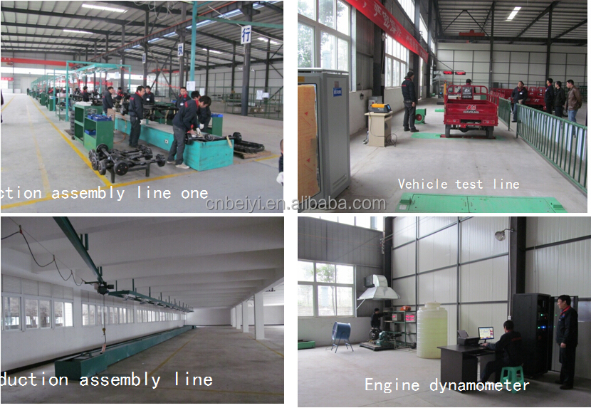 Dayang Gasoline Van Tricycle with 10-20L Fuel Tank Capacity and High Grade Ability ≥25°