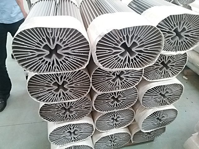 China Extruded Aluminum Flower Led Heat Sink Manufacturer of Custom Heatsinks for Led Light Cooler Profile Bar Housing