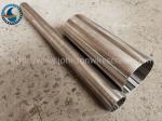 V Shaped Slots Wedge Wire Screen Tube For Water Infiltration