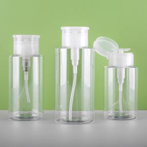 Quality Hypoallergenic Pump Dispensing Bottle 1ml Output Leak Proof PETG / PTE / PP / Glass wholesale