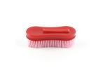 High Quality Soft PP Horse Grooming Brushes , Colorful 5 Inch Pink Horse Brushes