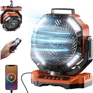 Quality Socool Fan 40000mAh Outdoor Camping Remote Fan Rechargeable Battery Included Versatile Personal Fan With 5 Speed Levels wholesale
