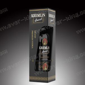 Quality OEM Single Classical PU Leather Glass Bottle Box wholesale