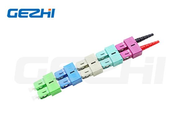 Cheap 2.0mm 3.0mm FTTX SC UPC Optic Fiber Connector Kit Duplex Fiber Connector for sale