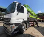 Zoomlion Refurbished 47M Used Concrete Pump Trucks BENZ Chassis 3 Axle 2012