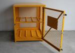 Steel Gas Cylinder Storage Cages , Lpg Gas Bottle Storage Cages 139 LBS Weight