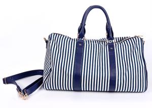 Quality Fashion Customized Cool Travel Bags , Strap Pattern Luxury Travel Bags wholesale