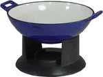Quality cast iron fondue set wholesale