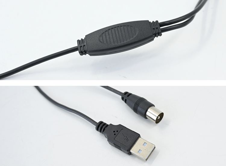 BAIAO 0-2dBi Free Channel TV Antenna HD Portable Digital Aerial For USB TV Tuner