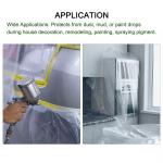 Moisture Proof High Temperature Outdoor Maskeleme Taped Auto Paint Film Refinish