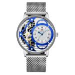 44mm Ultra Thin Waterproof Mechanical Watch Fashion Business Innovation Fall