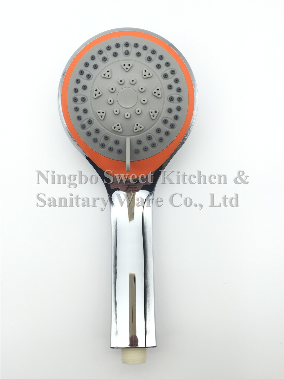 ABS material chromed shower hand spray shower head bathing five functions