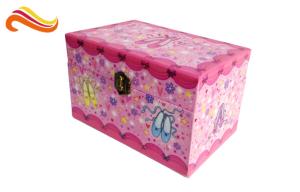 Quality Customized Gift Packaging Box Girl Gifts With Lock Dancing Shose Box wholesale