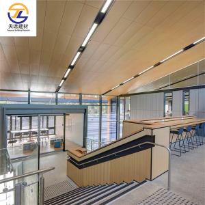 Quality Steel Interior PVDF Aluminium Cladding Tiles 1200mm Perforated Metal Ceiling wholesale