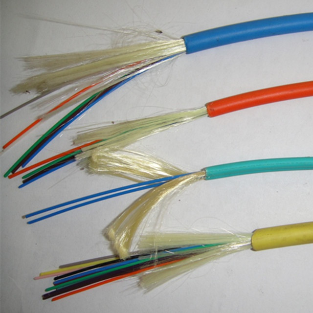 LSZH Sheath GJFJV 8 Core Indoor Fiber Optic Cable