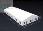 30M Aluminum Party Tent For Outdoor Car Show PVC Coated Polyester Textile