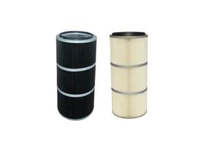 Quality 5um,0.5um,2um,0.2um Cylindrical Type Pleated Dust Filter Cartridge Reusabl wholesale