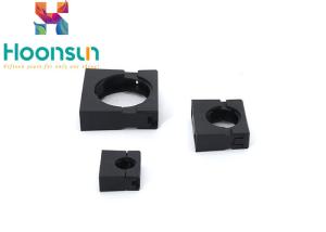 Quality Flexible Corrugated Plastic Conduit Clamps , Durable Plastic Pipe Brackets wholesale