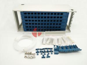 Quality 72 Port Fiber Optic ODF Optical fiber patch panel , Rack Mount Fiber Distribution Unit SC wholesale